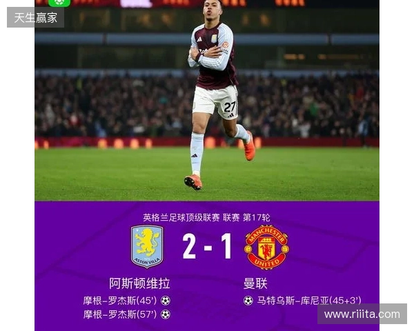 剑南春|曼联1-2客负维拉,罗杰斯连场双响,库尼亚破门 剑南春|曼联1-2客负维拉,罗杰斯连场双响,库尼亚破门